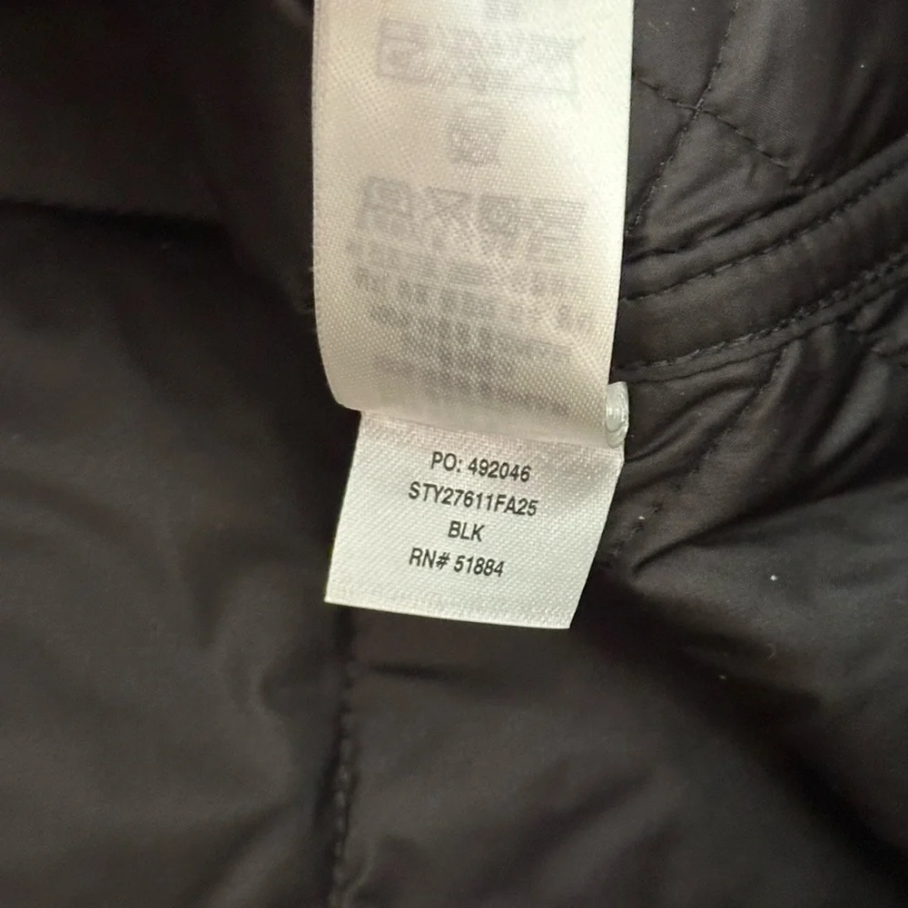 NEW Patagonia Men's Diamond Quilted Bomber Hoody in Black Size Large - Picture 10 of 15